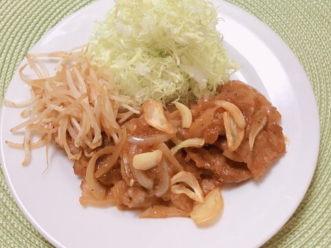 豚肉生姜焼きꕤ すりおろし玉ねぎ入りꕤ